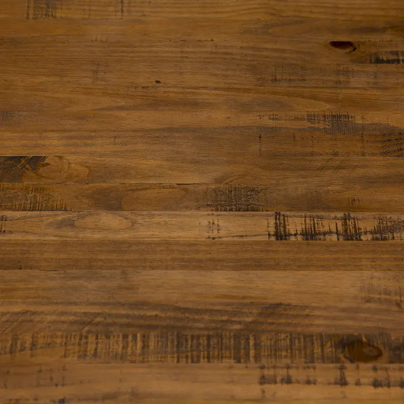 Solid Wood 52-inch Distressed Dining Table