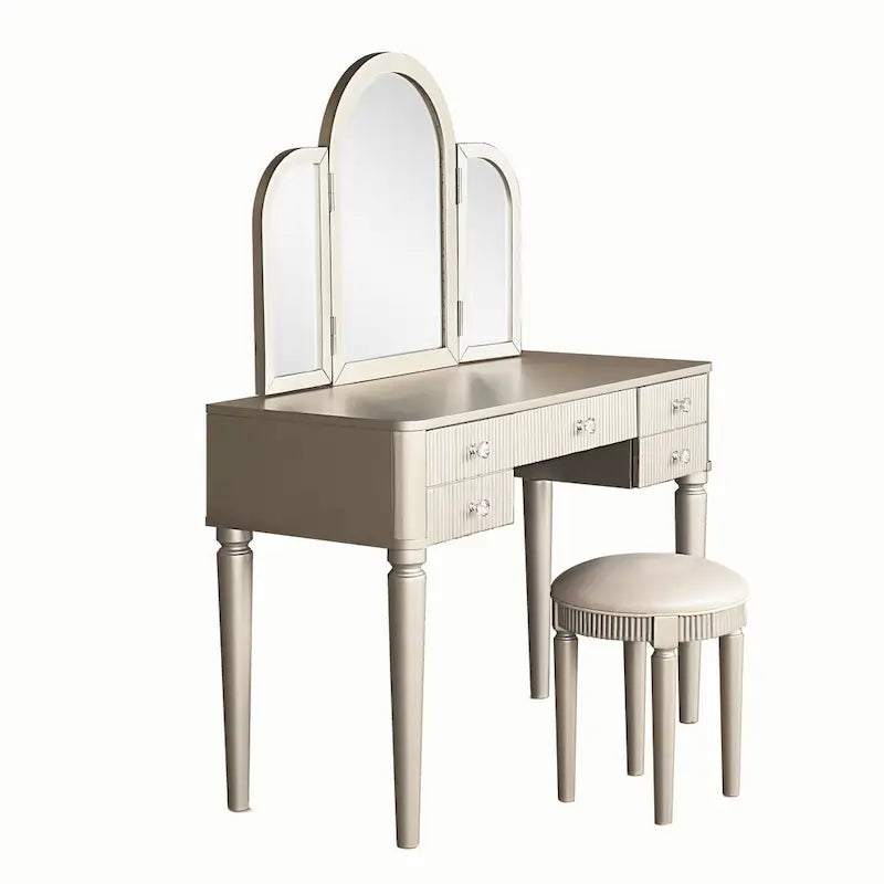 Mirrored Vanity with LED Light