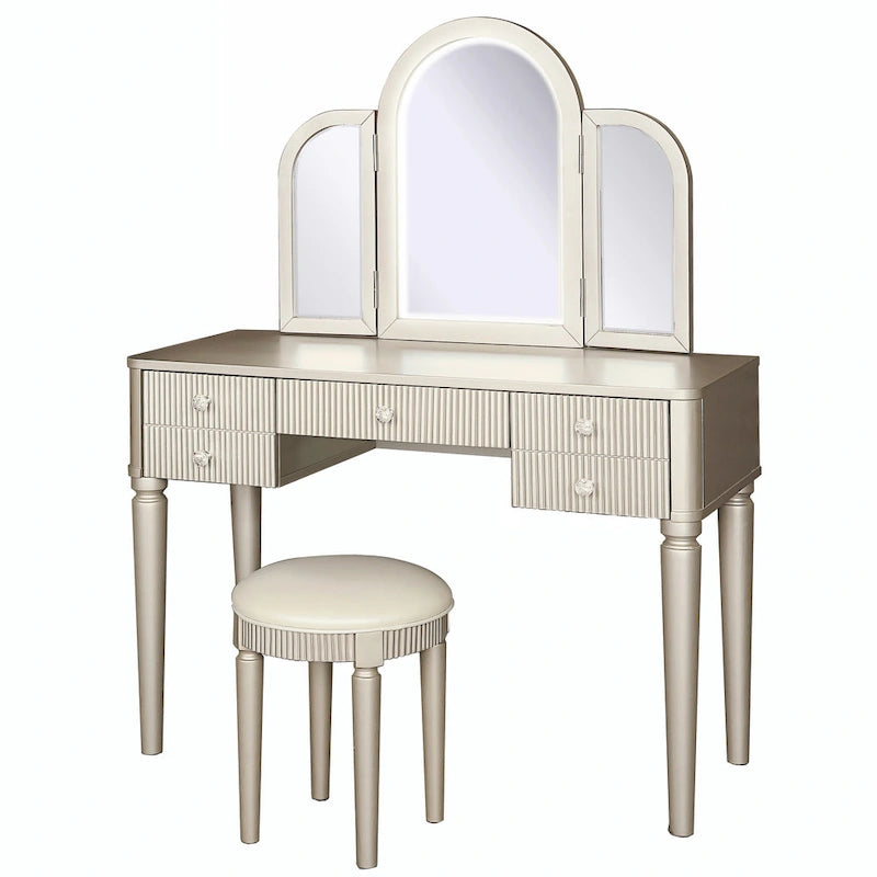 Mirrored Vanity with LED Light