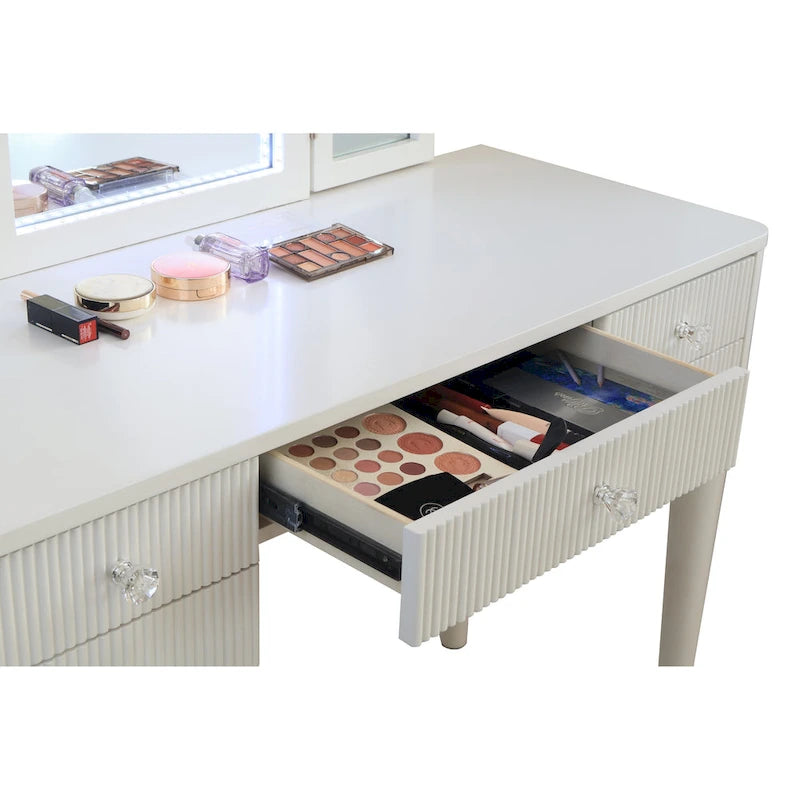 Mirrored Vanity with LED Light