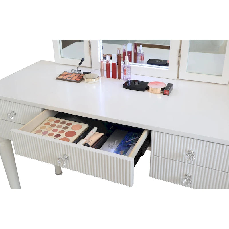 Mirrored Vanity with LED Light