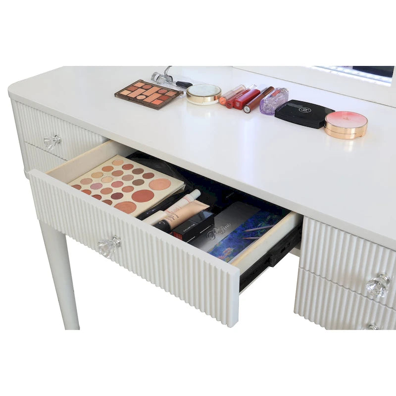 Mirrored Vanity with LED Light