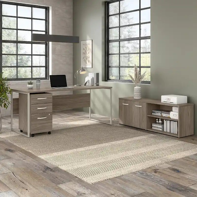 Low Storage Cabinet with Doors by