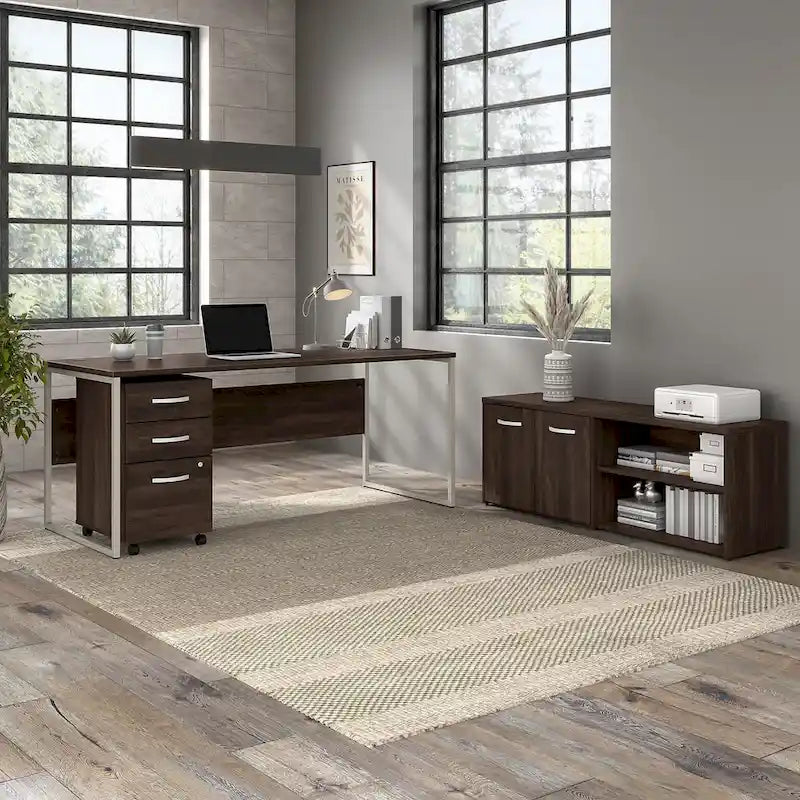 Low Storage Cabinet with Doors by