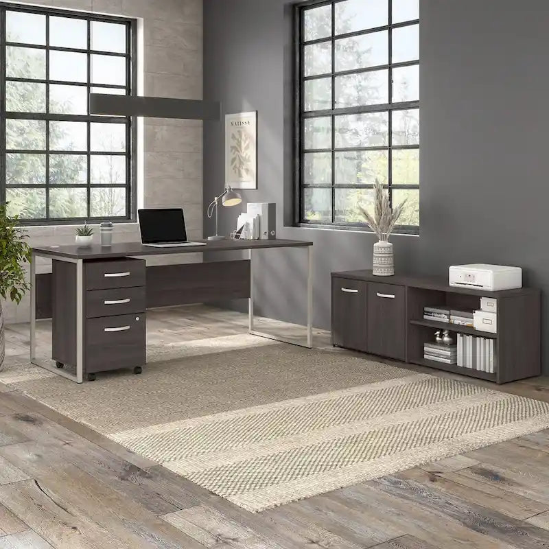 Low Storage Cabinet with Doors by