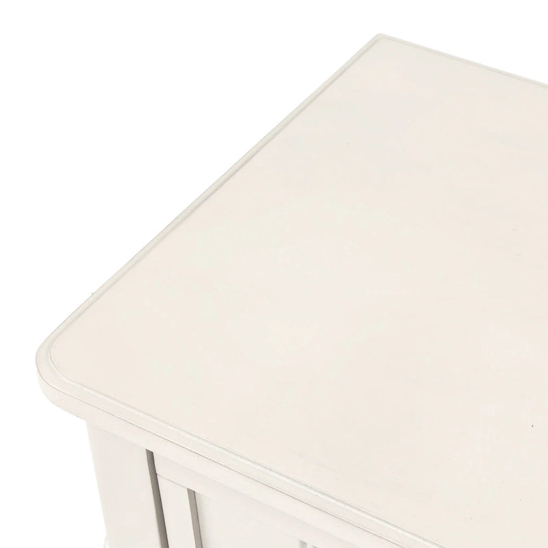 Narrow Console Table with 3 Drawers and Shelf