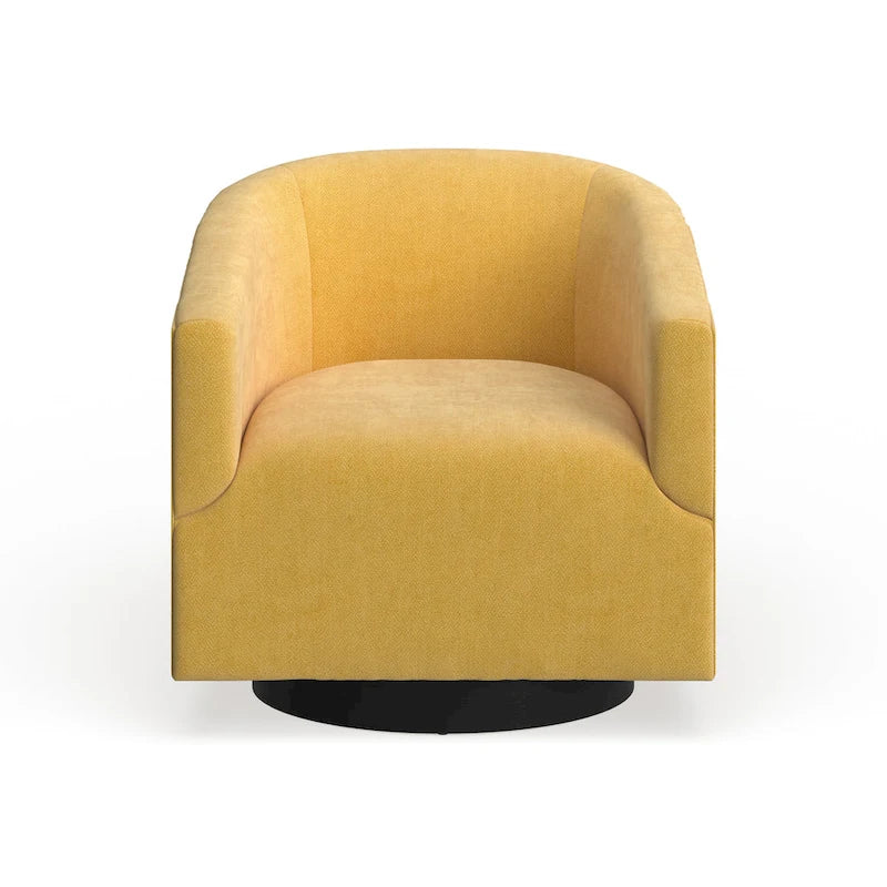 Wood-base Swivel Chair
