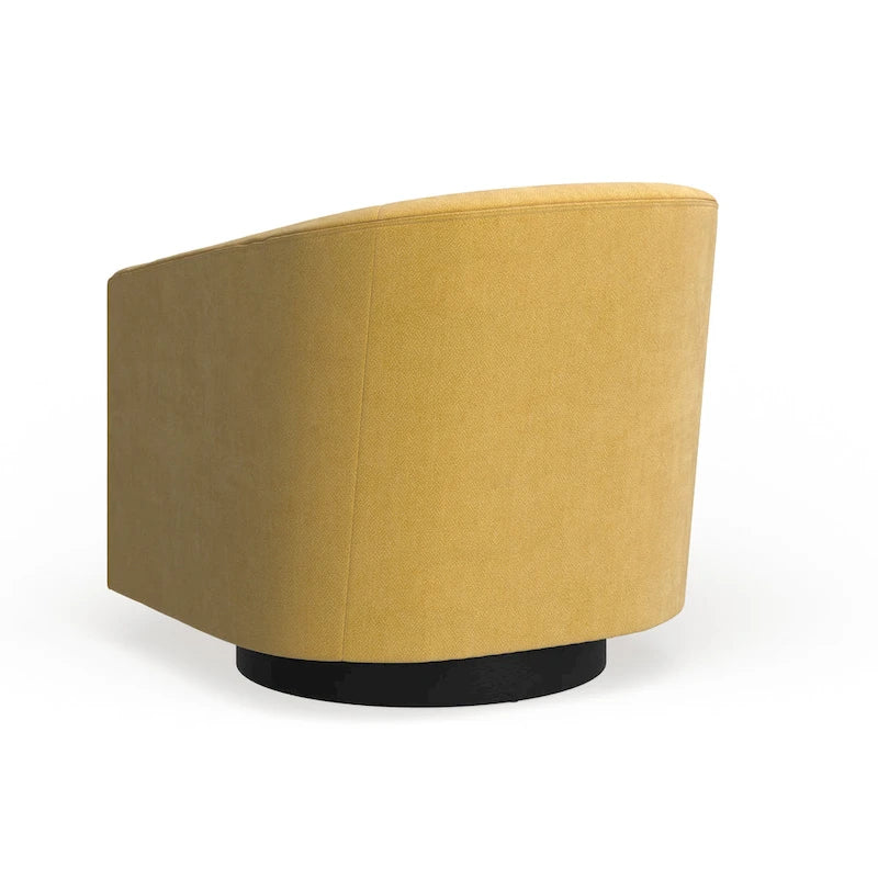 Wood-base Swivel Chair