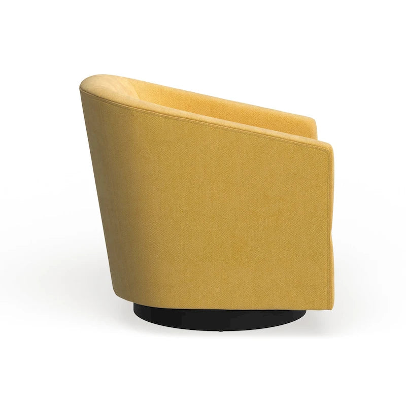Wood-base Swivel Chair