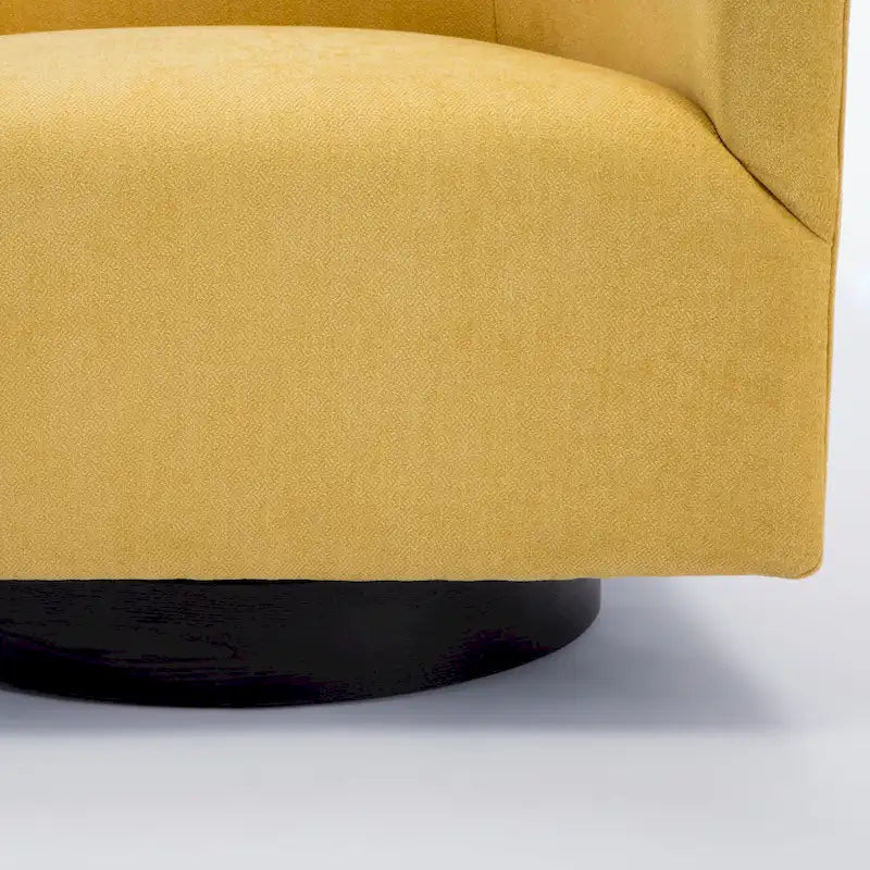 Wood-base Swivel Chair