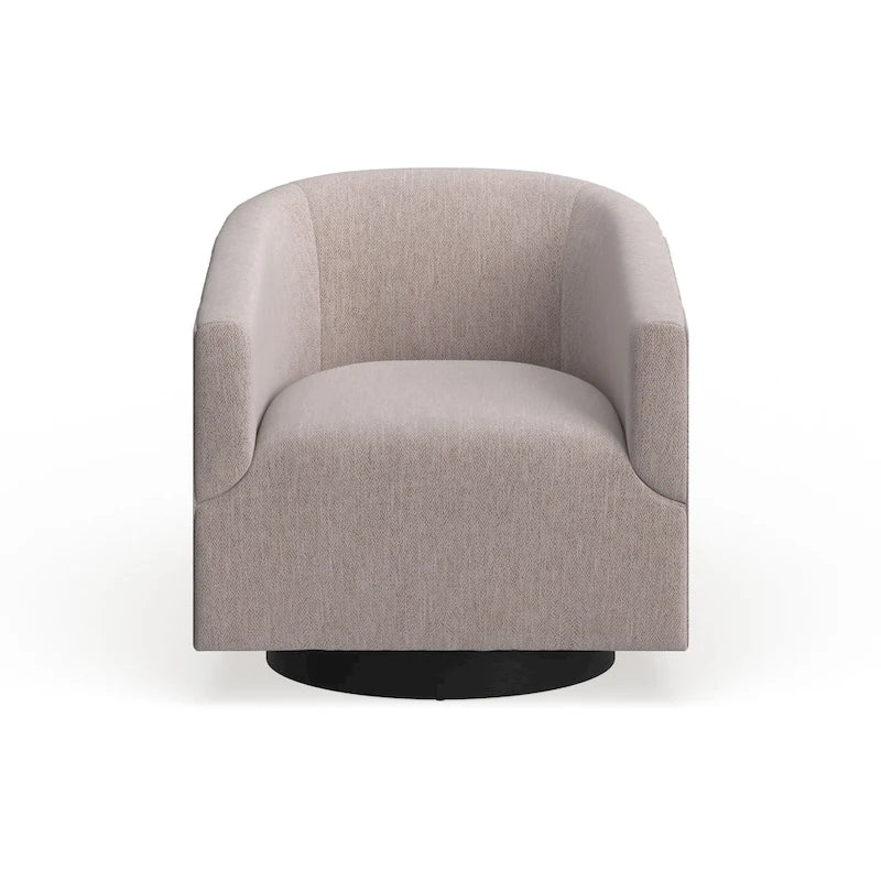Wood-base Swivel Chair