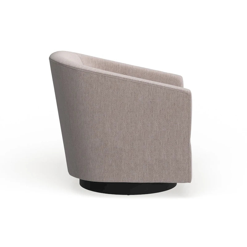 Wood-base Swivel Chair
