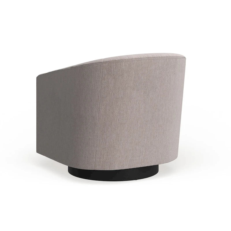 Wood-base Swivel Chair