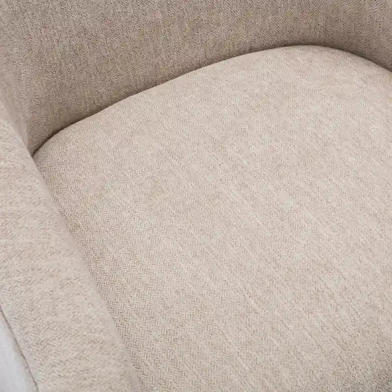 Wood-base Swivel Chair