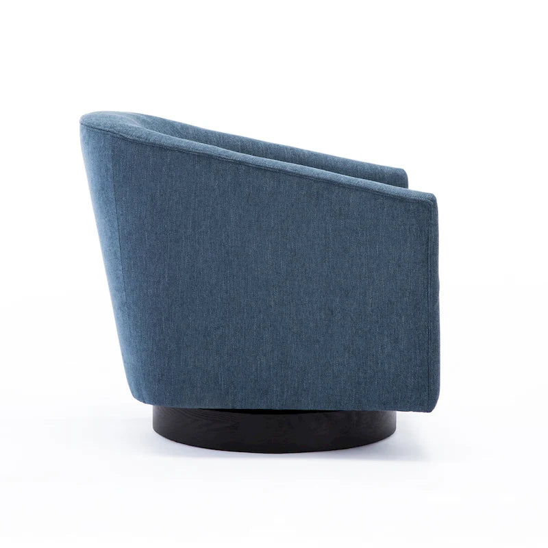 Wood-base Swivel Chair
