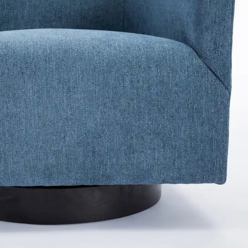 Wood-base Swivel Chair