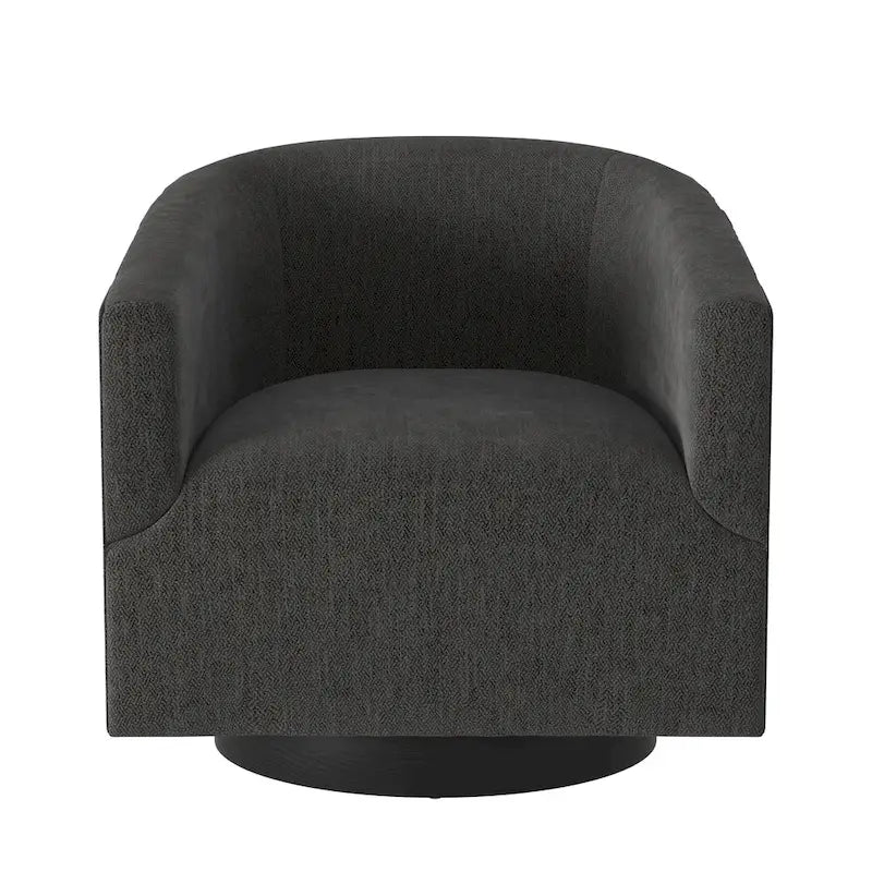 Wood-base Swivel Chair