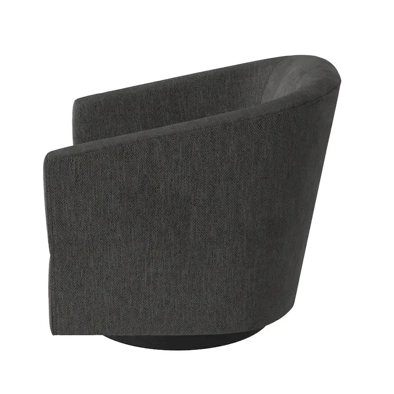Wood-base Swivel Chair