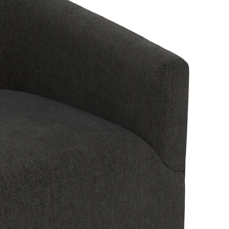 Wood-base Swivel Chair
