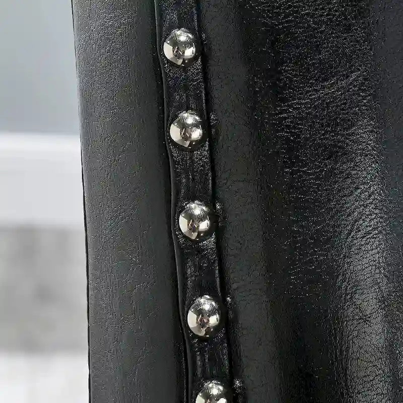 Faux Leather Kitchen Dining Accent Chairs of 2