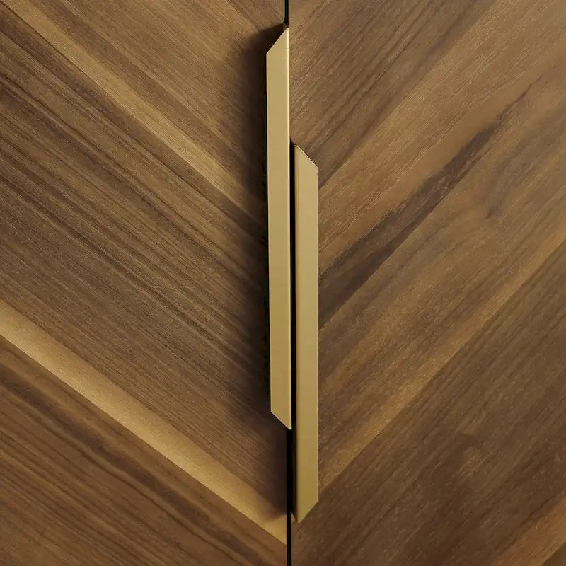 Handcrafted Wood Sideboard with 2 Doors