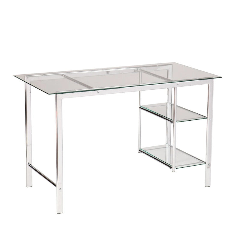 Chrome/ Glass Desk