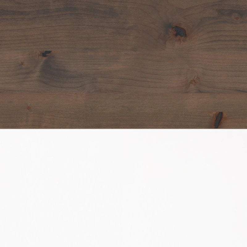 53 inch Writing Desk, No Assembly Required, Two-Tone Finish