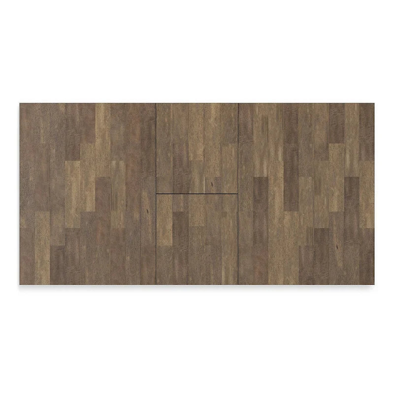 Brown/Black Dining Extension Table - 40 W x 78 D x 30.13 H